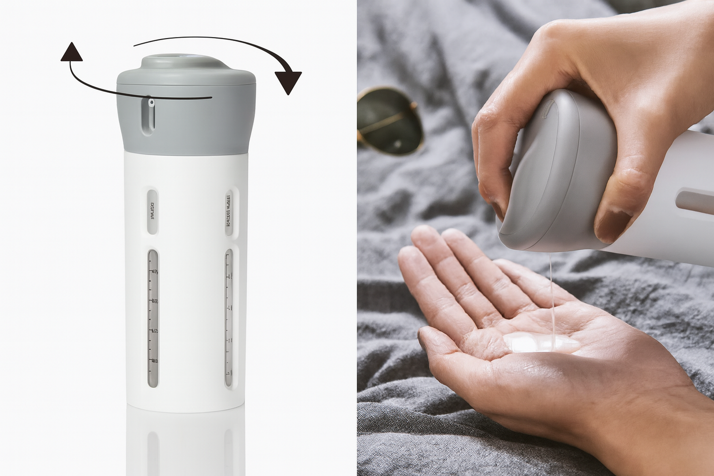 4-in-1 Travel Bottle